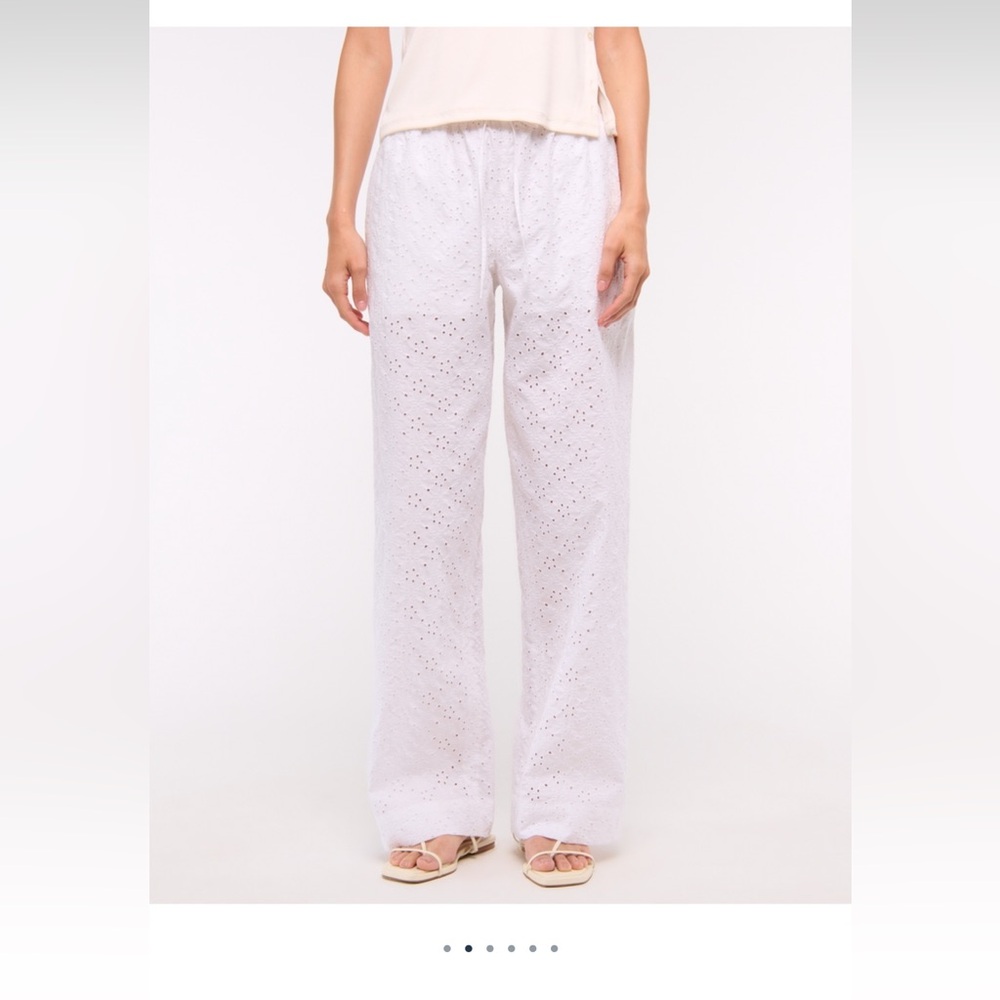 Abercrombie & Fitch Eyelet Pull-On Pant size XL tall new with tags - Picture 2 of 13